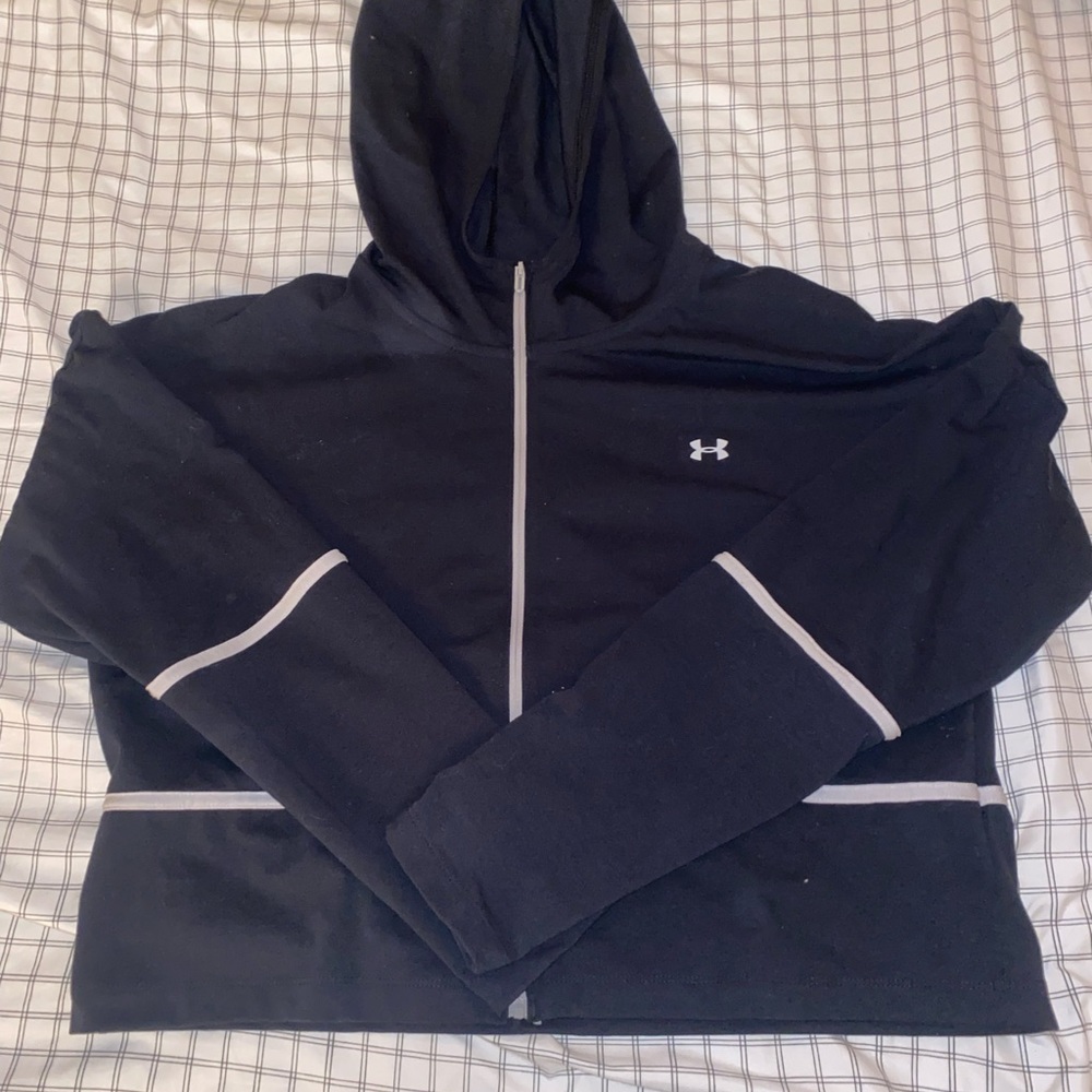 Under Armour crop zip-up